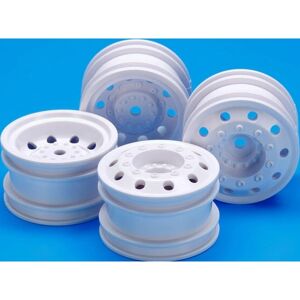 Tamiya Model Part - White Wheels for On Road Race Truck Tamiya Model Part - White Wheels for On Road Race Truck