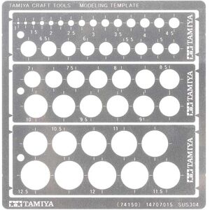 Tamiya Modellbauwerkzeuge - Kreis-Schablonen - Produkttyp Tamiya Modellbauwerkzeuge - Kreis-Schablonen - Produkttyp