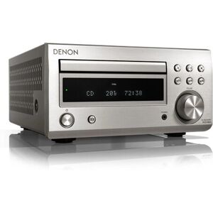 Denon RCD-M41 Sistema audio mini - Bluetooth, 2x30 W, Argento Denon RCD-M41 Sistema audio mini - Bluetooth, 2x30 W, Argento
