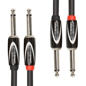Roland RCC-3-2814 Audio Cable - 1m, 2 x 6.35mm - Black Roland RCC-3-2814 Audio Cable - 1m, 2 x 6.35mm - Black