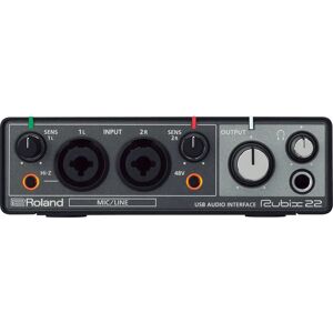 Roland Rubix22 USB Audio Interface - Portable High-Res Sound Roland Rubix22 USB Audio Interface - Portable High-Res Sound