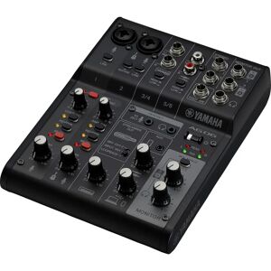 Yamaha AG06MK2 Mixer - 6 channels, Black, Compact Yamaha AG06MK2 Mixer - 6 channels, Black, Compact
