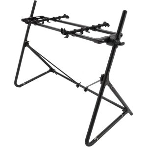 Soporte para Teclado de Aluminio Ligero Korg Std-S-ABK - Ajustable en Altura y Ángulo Soporte para Teclado de Aluminio Ligero Korg Std-S-ABK - Ajustable en Altura y Ángulo