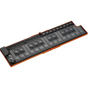 Korg NanoKey Fold Lava Orange - Teclado MIDI Korg NanoKey Fold Lava Orange - Teclado MIDI