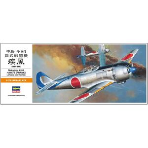 Hasegawa Nakajima Ki-84 Hayate Frank 1:72 - Vliegtuigmodel kit Hasegawa Nakajima Ki-84 Hayate Frank 1:72 - Vliegtuigmodel kit