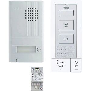 Aiphone - Kit interphone audio 2 fils en aluminium de surface - DBS1AP - Publicité Aiphone - Kit interphone audio 2 fils en aluminium de surface - DBS1AP - Publicité