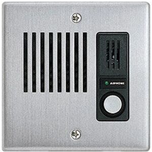 Accessoire d'interphone en acier inoxydable Aiphone IE-JA - Bouton unique - Publicité Accessoire d'interphone en acier inoxydable Aiphone IE-JA - Bouton unique - Publicité