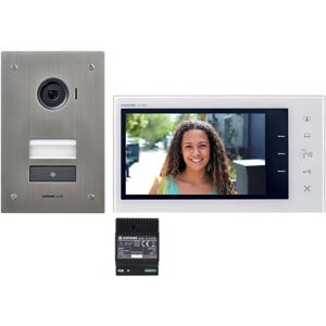 Kit Vidéo Interphone Aiphone JVS1F 7'' - Écran Encastré - Publicité Kit Vidéo Interphone Aiphone JVS1F 7'' - Écran Encastré - Publicité
