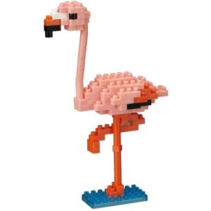 Bandai Nanoblock Vaaleanpunainen Flamingo - Rakennuspalikkamainen Figura Bandai Nanoblock Vaaleanpunainen Flamingo - Rakennuspalikkamainen Figura