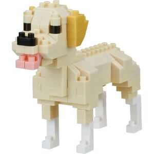 Nanoblock Labrador Retriever - Mini Serie - Speelgoedset Nanoblock Labrador Retriever - Mini Serie - Speelgoedset