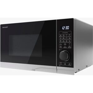 Sharp YC-PC284AE-S Mikrobølgeovn med grill og varm luft (900 W, 28 L, 10 effekttrin, Eco-funktion, optøningsfunktion) Sharp YC-PC284AE-S Mikrobølgeovn med grill og varm luft (900 W, 28 L, 10 effekttrin, Eco-funktion, optøningsfunktion)