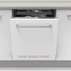 Sharp volledig geïntegreerde vaatwasser QW-NI25I44BX-DE Sharp volledig geïntegreerde vaatwasser QW-NI25I44BX-DE