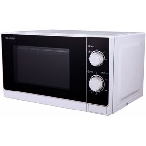 Four à micro-ondes Sharp R-600WW avec Grill, capacité 20L, 800W Four à micro-ondes Sharp R-600WW avec Grill, capacité 20L, 800W