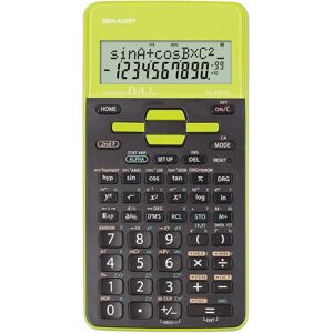 Sharp EL-531TH Scientific Calculator - Black, Green Sharp EL-531TH Scientific Calculator - Black, Green