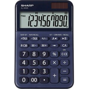Alapvető kék számológép Sharp EL-M335 - Számológép Alapvető kék számológép Sharp EL-M335 - Számológép