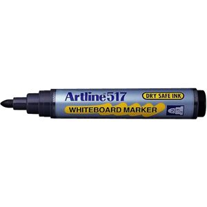 Artline 517 Whiteboard-kynä - Musta - Pyöreä kärki 2.0mm Artline 517 Whiteboard-kynä - Musta - Pyöreä kärki 2.0mm