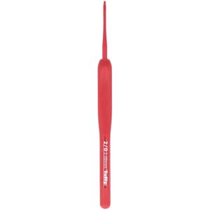 Gancho de crochê ergonômico Softgrip Tulip - 2/0 - 2mm - Vermelho Gancho de crochê ergonômico Softgrip Tulip - 2/0 - 2mm - Vermelho