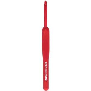 Crochet Tulip Softgrip Ergonômico - 5mm Vermelho - Ferramenta de crochê Crochet Tulip Softgrip Ergonômico - 5mm Vermelho - Ferramenta de crochê