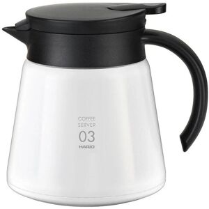 HARIO - Carafe isotherme en acier inoxydable - biały - 800 ml - Izolowana karafka HARIO - Carafe isotherme en acier inoxydable - biały - 800 ml - Izolowana karafka