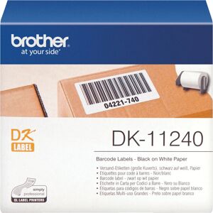 Brother DK-11240 White Barcode Labels - Printer Label Brother DK-11240 White Barcode Labels - Printer Label