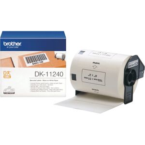 Brother DK-11240 White Barcode Labels - Printer Label Brother DK-11240 White Barcode Labels - Printer Label