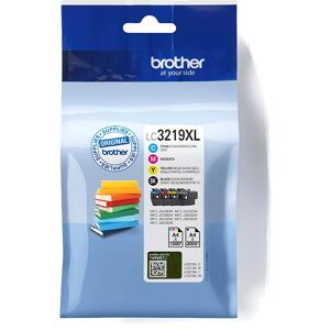 Brother - LC3219XLVALDR - Noir - Cyan - Ensemble de cartouches d'encre Brother - LC3219XLVALDR - Noir - Cyan - Ensemble de cartouches d'encre
