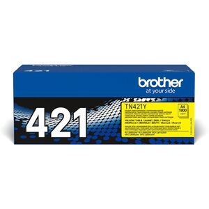 Brother TN-421Y Yellow Toner Cartridge - 1800 Pages Brother TN-421Y Yellow Toner Cartridge - 1800 Pages