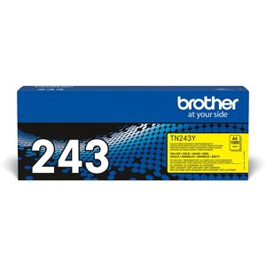 Brother TN-243Y Yellow Toner Cartridge - Print up to 1000 pages Brother TN-243Y Yellow Toner Cartridge - Print up to 1000 pages