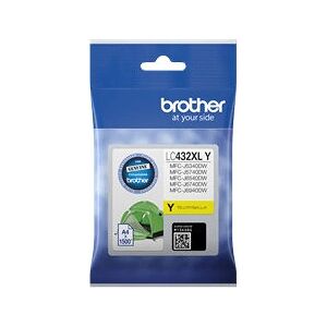 Brother LC432XLY Yellow Ink Cartridge - High Yield Printer Ink Brother LC432XLY Yellow Ink Cartridge - High Yield Printer Ink