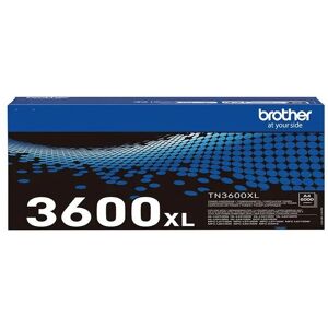 Brother TN-3600XL High Yield Black Toner Cartridge - Toner Cartridge Brother TN-3600XL High Yield Black Toner Cartridge - Toner Cartridge