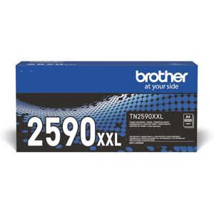 Brother TN-2590XXL Musta Harmaa Toner - Alkuperäinen Brother TN-2590XXL Musta Harmaa Toner - Alkuperäinen