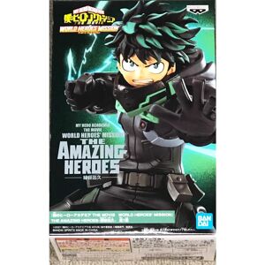 Banpresto Izuku Midoriya The Amazing Heroes - 15cm - My Hero Academia - World Heroes Mission Banpresto Izuku Midoriya The Amazing Heroes - 15cm - My Hero Academia - World Heroes Mission