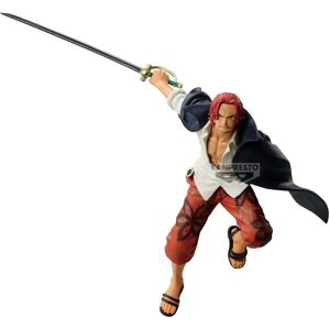 Figura Shanks 17cm Banpresto - Coleção Battle Record - Item de Colecionador de Anime Figura Shanks 17cm Banpresto - Coleção Battle Record - Item de Colecionador de Anime