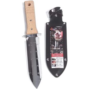 Nisaku Yamagatana Mokuetubatsuki Hori Hori - Coltello da giardino Nisaku Yamagatana Mokuetubatsuki Hori Hori - Coltello da giardino