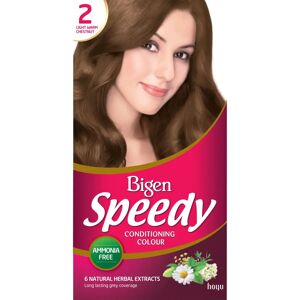 Bigen Femmes Speedy Conditioning Châtain Chaud Clair - Coloration Capillaire - Publicité Bigen Femmes Speedy Conditioning Châtain Chaud Clair - Coloration Capillaire - Publicité