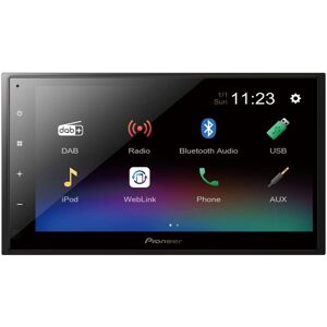 Pioneer Black DMH-A340DAB Car Radio Bluetooth USB Pioneer Black DMH-A340DAB Car Radio Bluetooth USB