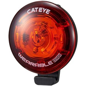 Cateye Lampe arrière Mini Portable - Noir - Éclairage pour Vélo - Publicité Cateye Lampe arrière Mini Portable - Noir - Éclairage pour Vélo - Publicité