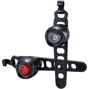 Cateye Orb Rechargeable Bike Light Set - Black Cateye Orb Rechargeable Bike Light Set - Black