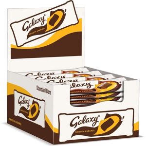 Collection Galaxy Caramel 48g - Barres de Chocolat - Publicité Collection Galaxy Caramel 48g - Barres de Chocolat - Publicité