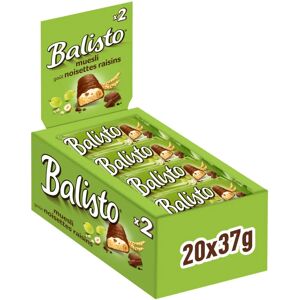 Balisto Muesli Mix - Mueslireep, Volkoren, 20g Balisto Muesli Mix - Mueslireep, Volkoren, 20g