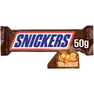 Snickers Chocolate Bar with Peanuts - 50g Snickers Chocolate Bar with Peanuts - 50g