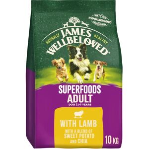 James Wellbeloved Lamb with Potato & Chia Dog Food - 10kg James Wellbeloved Lamb with Potato & Chia Dog Food - 10kg