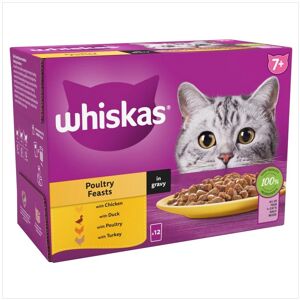 Whiskas Senior Poultry Pouches - Wet Cat Food Whiskas Senior Poultry Pouches - Wet Cat Food