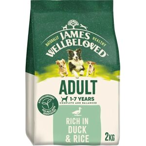 James Wellbeloved Adult Duck & Rice Dry Dog Food - 2kg James Wellbeloved Adult Duck & Rice Dry Dog Food - 2kg