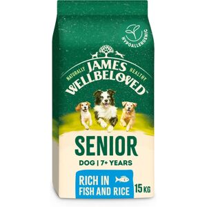 James Wellbeloved - Senior Dog Dry Food Fish and Rice - 15kg James Wellbeloved - Senior Dog Dry Food Fish and Rice - 15kg