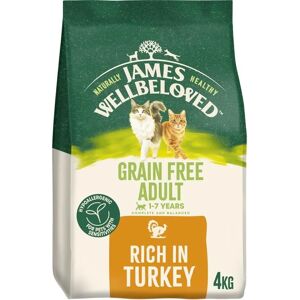 James Wellbeloved Turkey Adult Grain-Free Cat Food - Hypoallergenic James Wellbeloved Turkey Adult Grain-Free Cat Food - Hypoallergenic