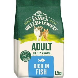 James Wellbeloved Ocean White Fish & Rice Cat Food - Adult 1.5kg James Wellbeloved Ocean White Fish & Rice Cat Food - Adult 1.5kg