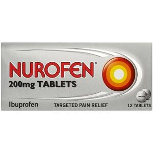 Nurofen Ibuprofen 200mg Tablets - 12 Tablets Nurofen Ibuprofen 200mg Tablets - 12 Tablets