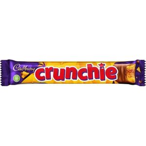 Cadbury Crunchie Honeycomb Chocolate Bar - Chocolate & Honeycomb Flavor Cadbury Crunchie Honeycomb Chocolate Bar - Chocolate & Honeycomb Flavor