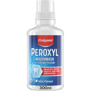 Colgate Peroxyl Mint Flavour Mouthwash - Mouthwash Colgate Peroxyl Mint Flavour Mouthwash - Mouthwash